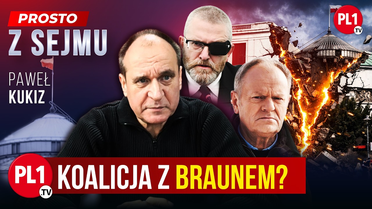 Poseł Paweł Kukiz o Czarzastym, planie Tuska na zniszczenie Polski i koalicji z?... | PL1.tv