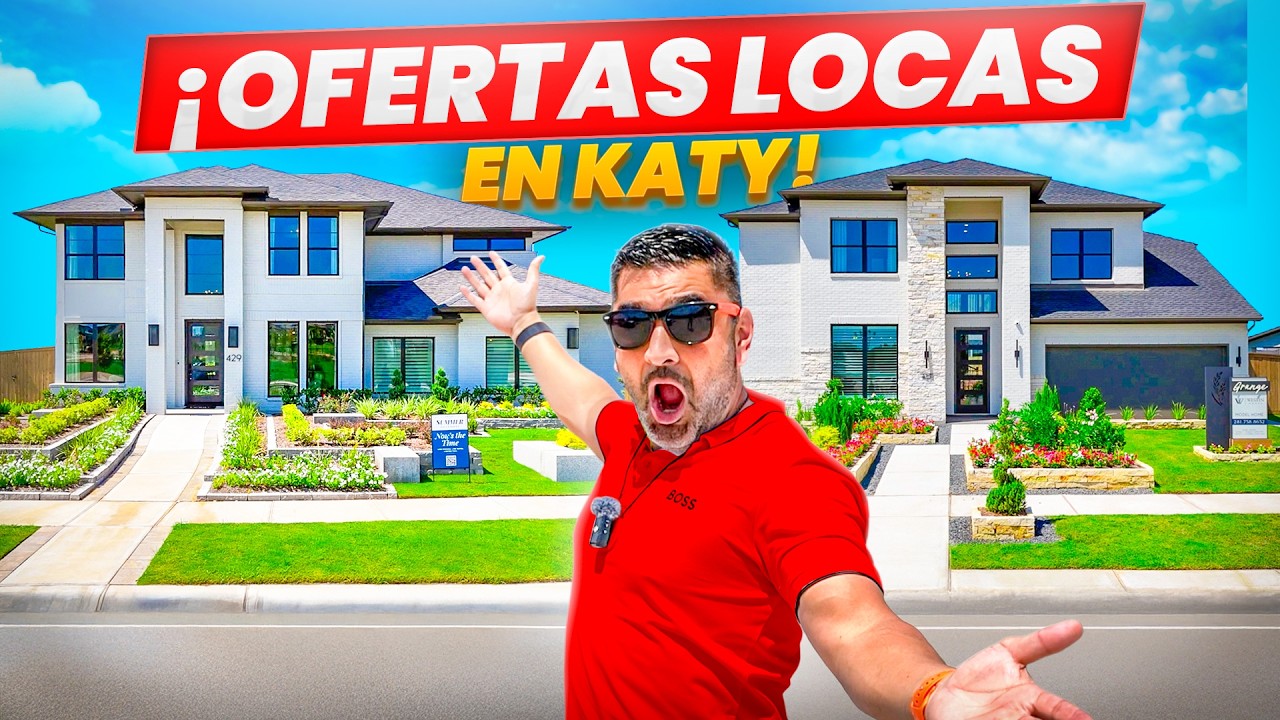 💥 Precios INCREIBLES en Katy Texas: Casas NUEVAS de LUJO con $75k de Rebaja!