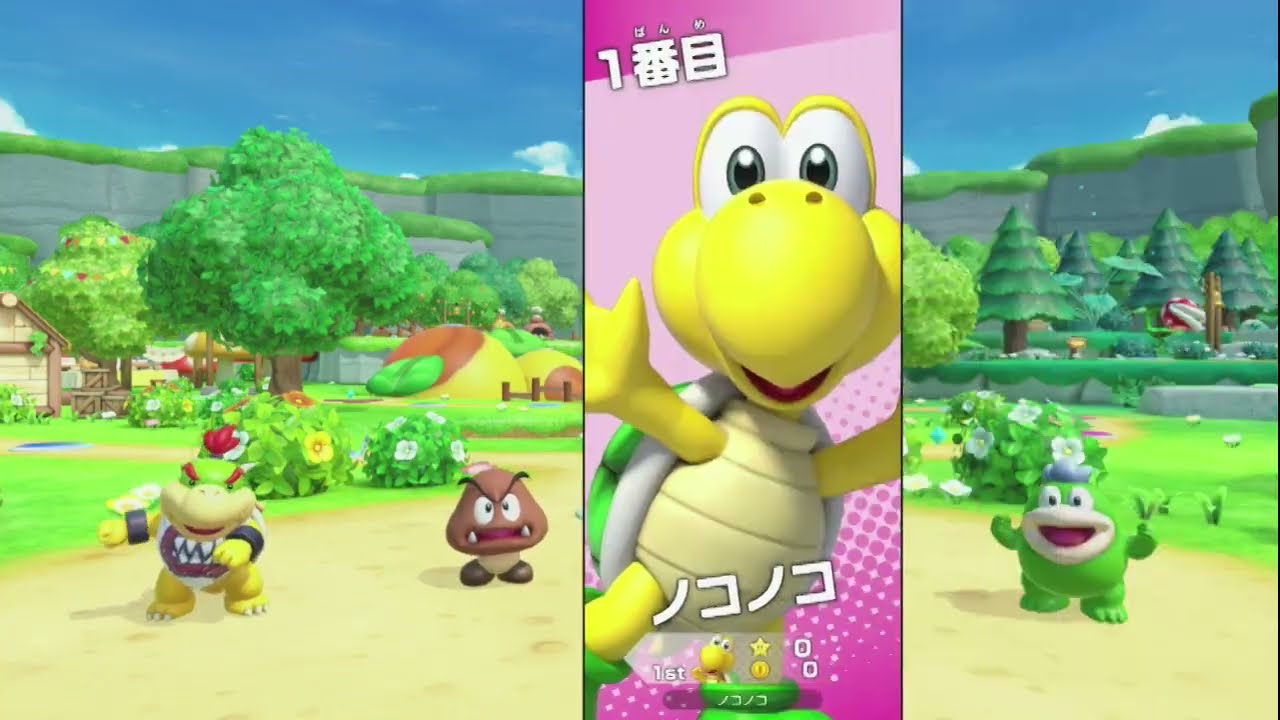 スーパーマリオパーティジャンボリー【パーティルール】巨大ハナチャンのお菓子の森3