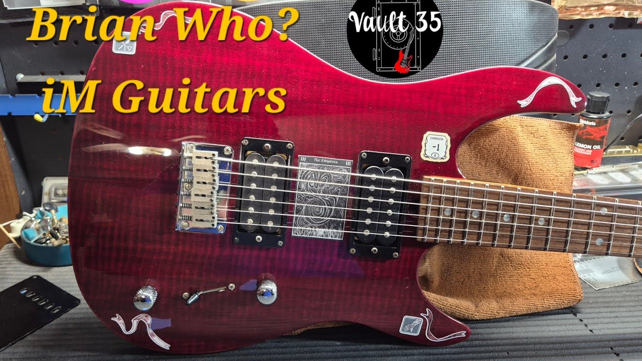 Ep70. Brian Moore iM electric guitar. Fresh strings + Setup. 