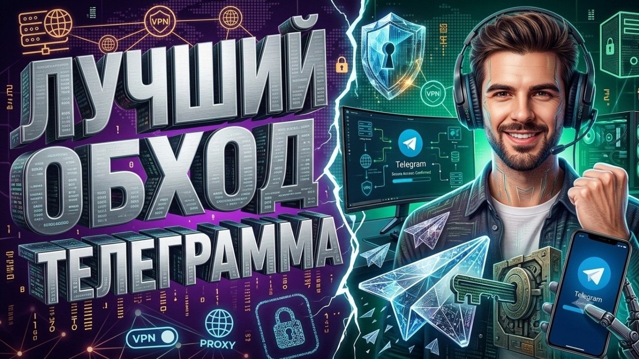 🔥 ФИКС ТГ: Как Обойти Блокировку Телеграм на ПК | Новый ТГ Обход и Рабочий Фикс Телеграмма