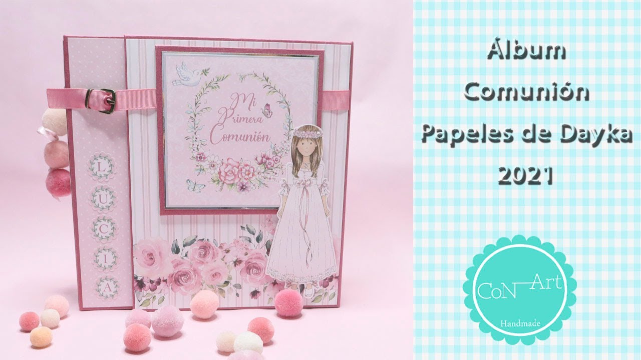 Álbum Comunión. Papeles Dayka 2021