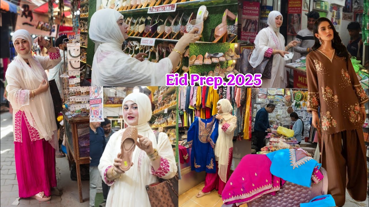 Perfect Farshi Salwar || Eid Outfit matching Footwear|| Eid Discount || Eid Goodybags