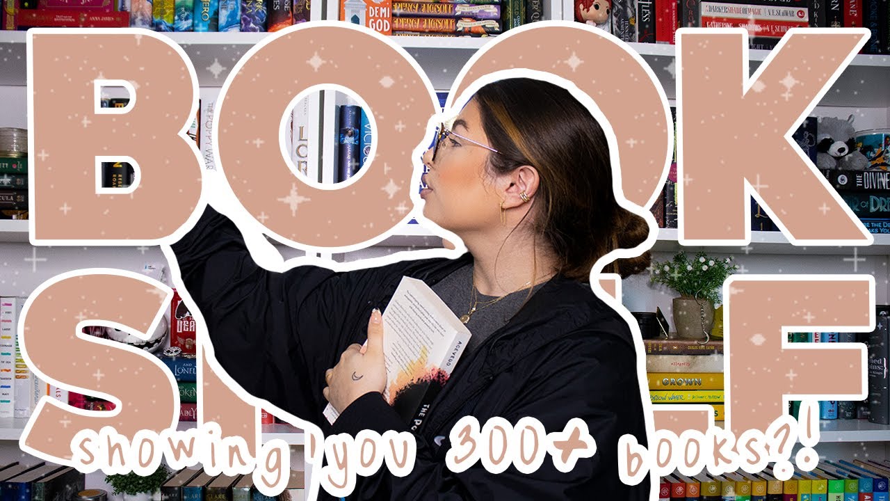 📚 💫 updated bookshelf tour 2021 (300+ BOOKS?!) | showing you my home library