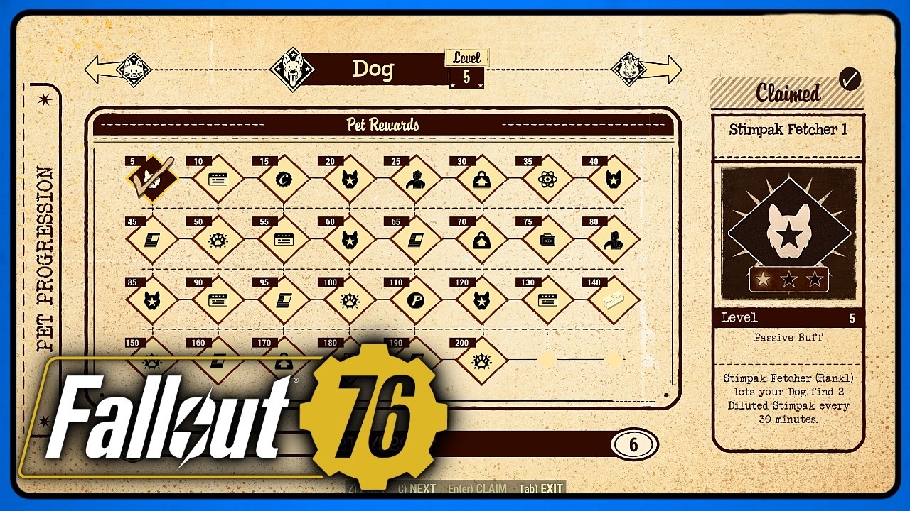 New PET System - All You Need To Know - Fallout 76 PTS