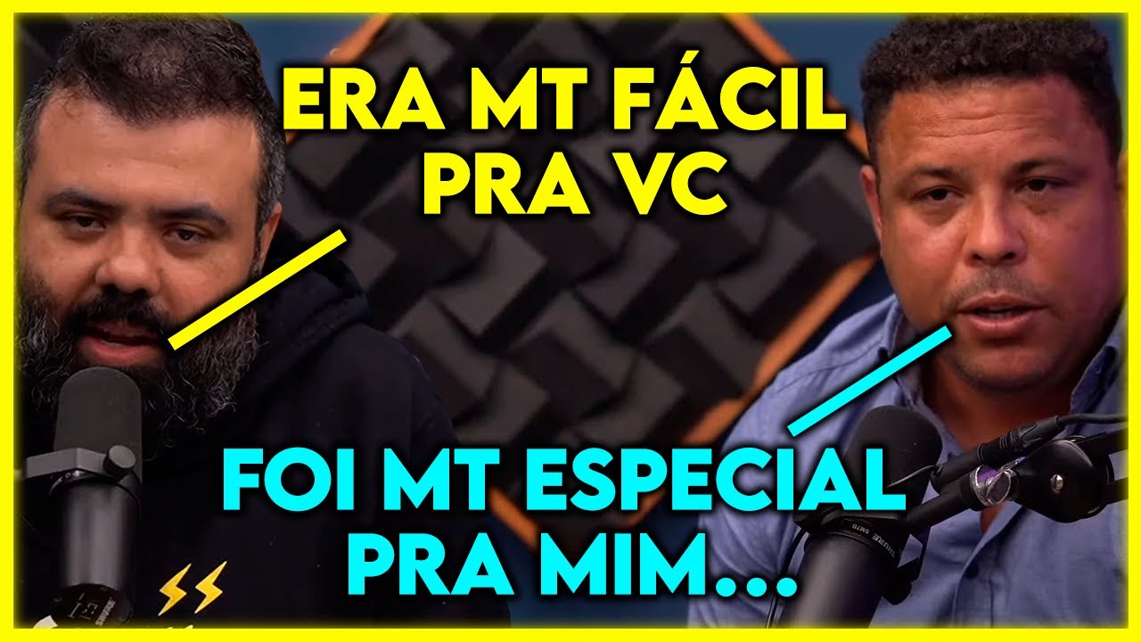 RONALDO FALA SOBRE TER JOGADO NO CORINTHIANS | Cortes Podcast