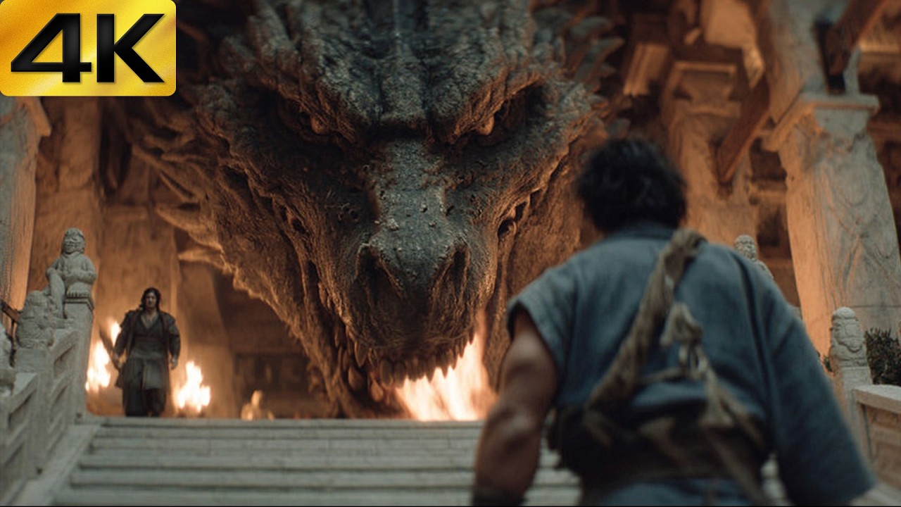 【4K】2025 ACTION: Kungfu Prodigy Challenges Ancient Dragon, But Its Boundless Magic Tears World Apart