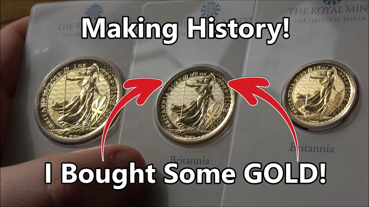 I Bought Some Gold Coins! The Royal Mint Have Made History With These Gold Britannias!