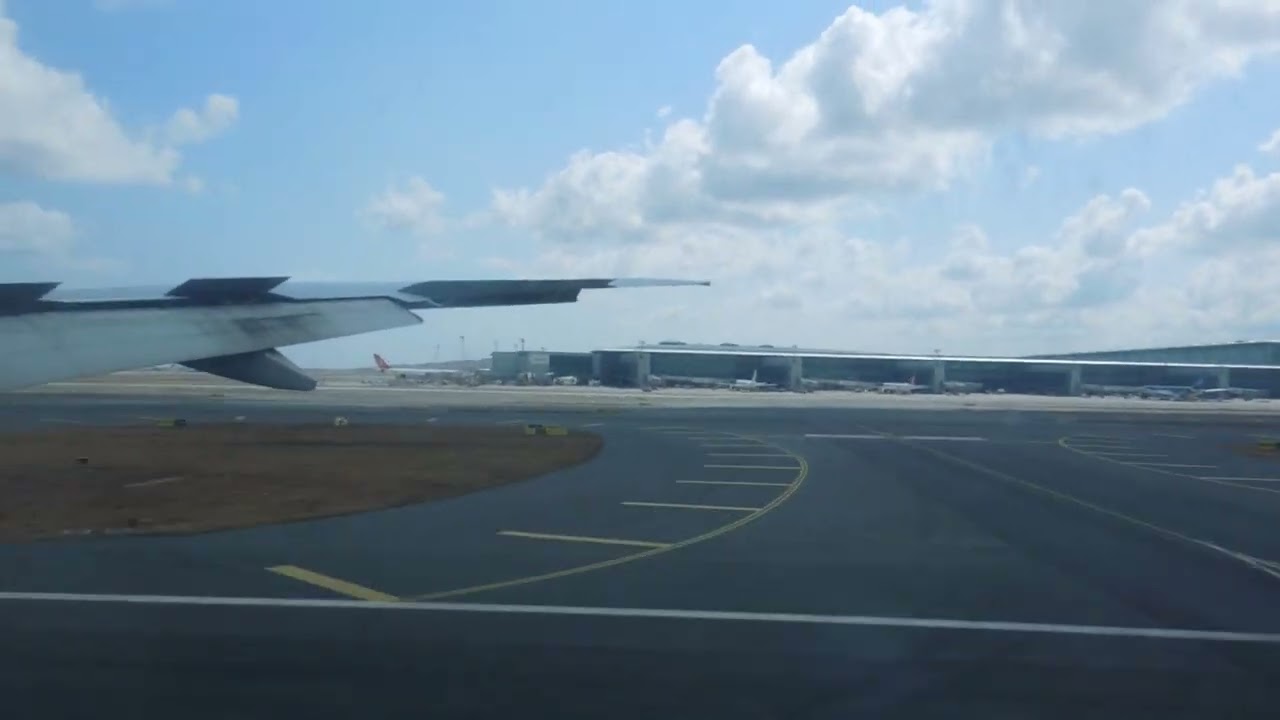 Landing in Istanbul