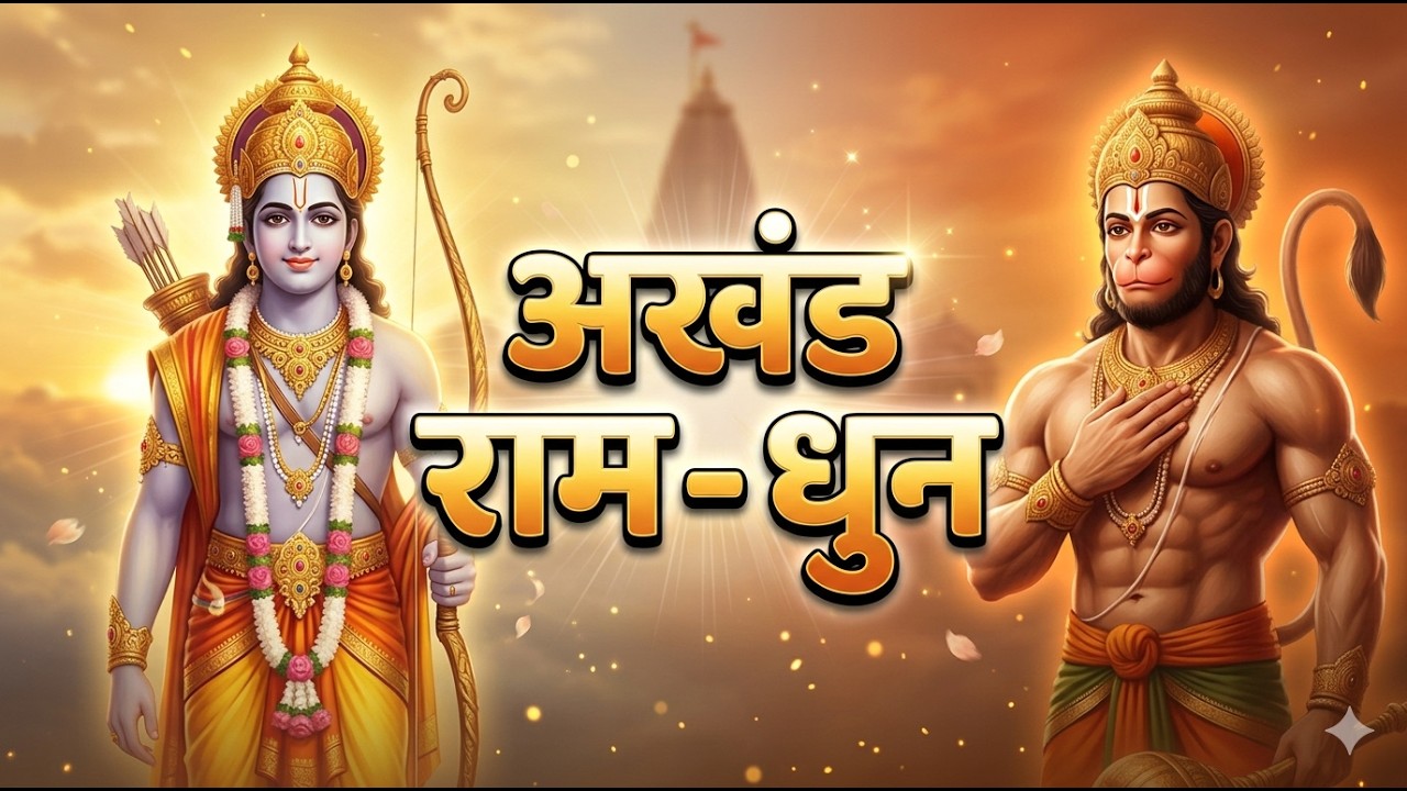 अखंड राम धुन - श्री राम जय राम जय जय राम - Shri Ram Jai Ram Jai Jai Ram - Best Shri Ram Dhun