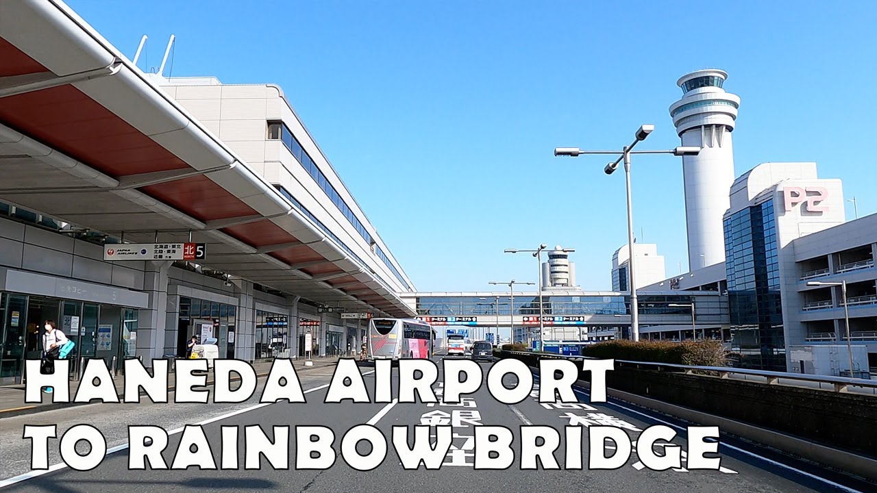 Japan 4K Drive - Haneda Airport to Rainbow Bridge