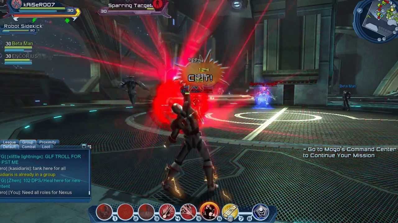 DCUO - RAGE DPS Loadout - First impressions - Test Server