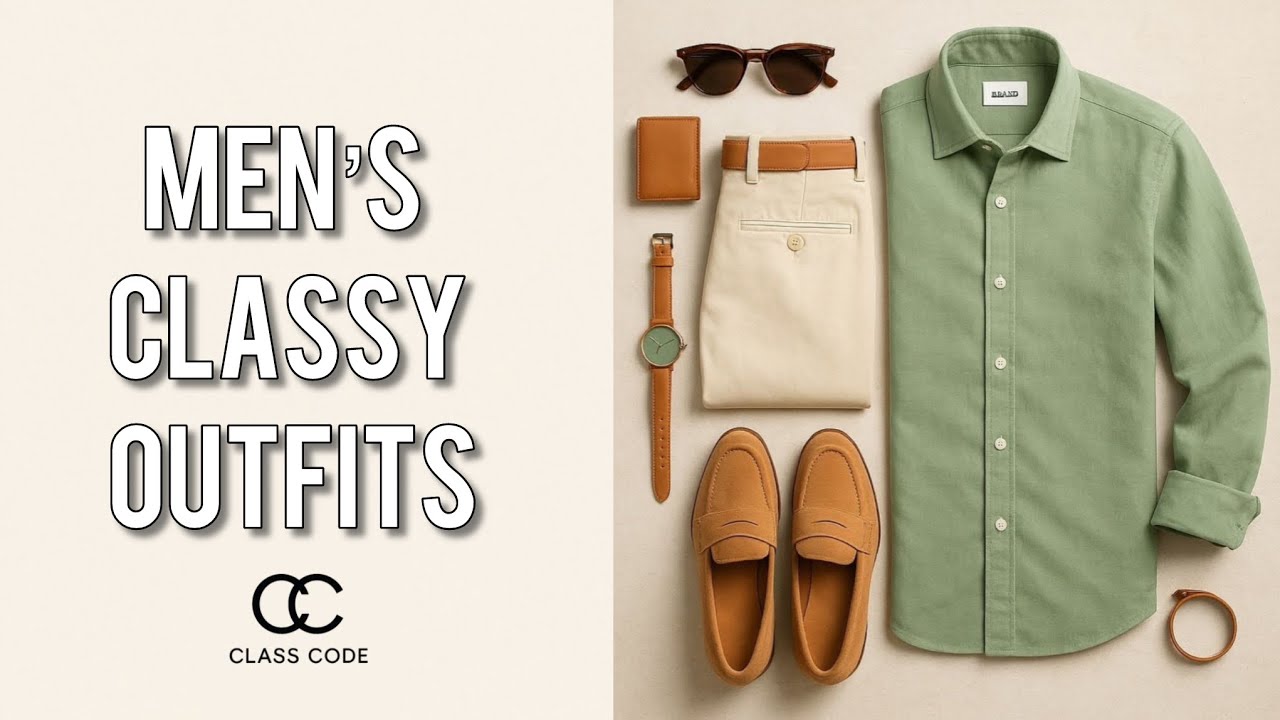 🎩 Classy Outfits for Men | Timeless Style Guide