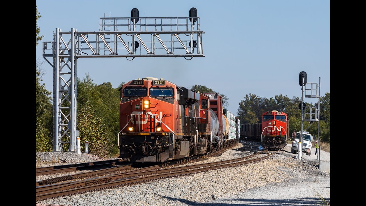 Canadian National Railway Operations in Fulton, Kentucky