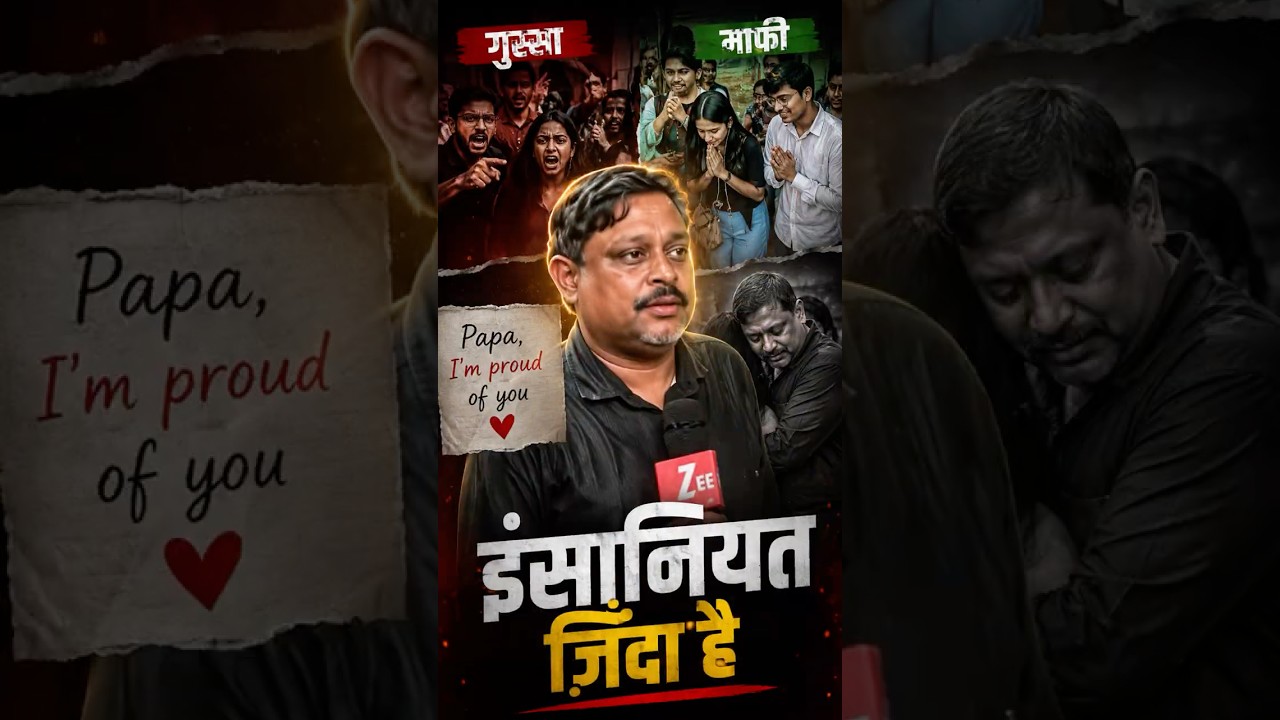 #Protesters Apologize to Zee News Reporter ❤️ #new #indianews