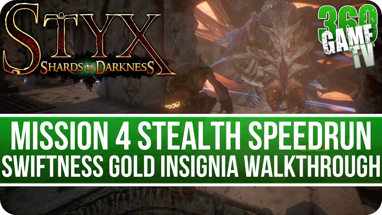Styx Shards of Darkness Mission 4 Swiftness Gold Insignia Walkthrough (Stealth Speedrun)