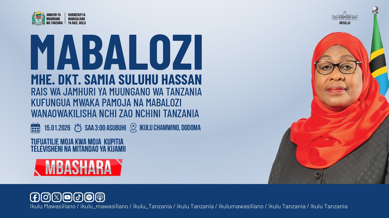 RAIS DKT. SAMIA AKIONGOZA ZOEZI LA UPANDAJI MITI KATIKA SIKU YAKE YA KUZALIWA