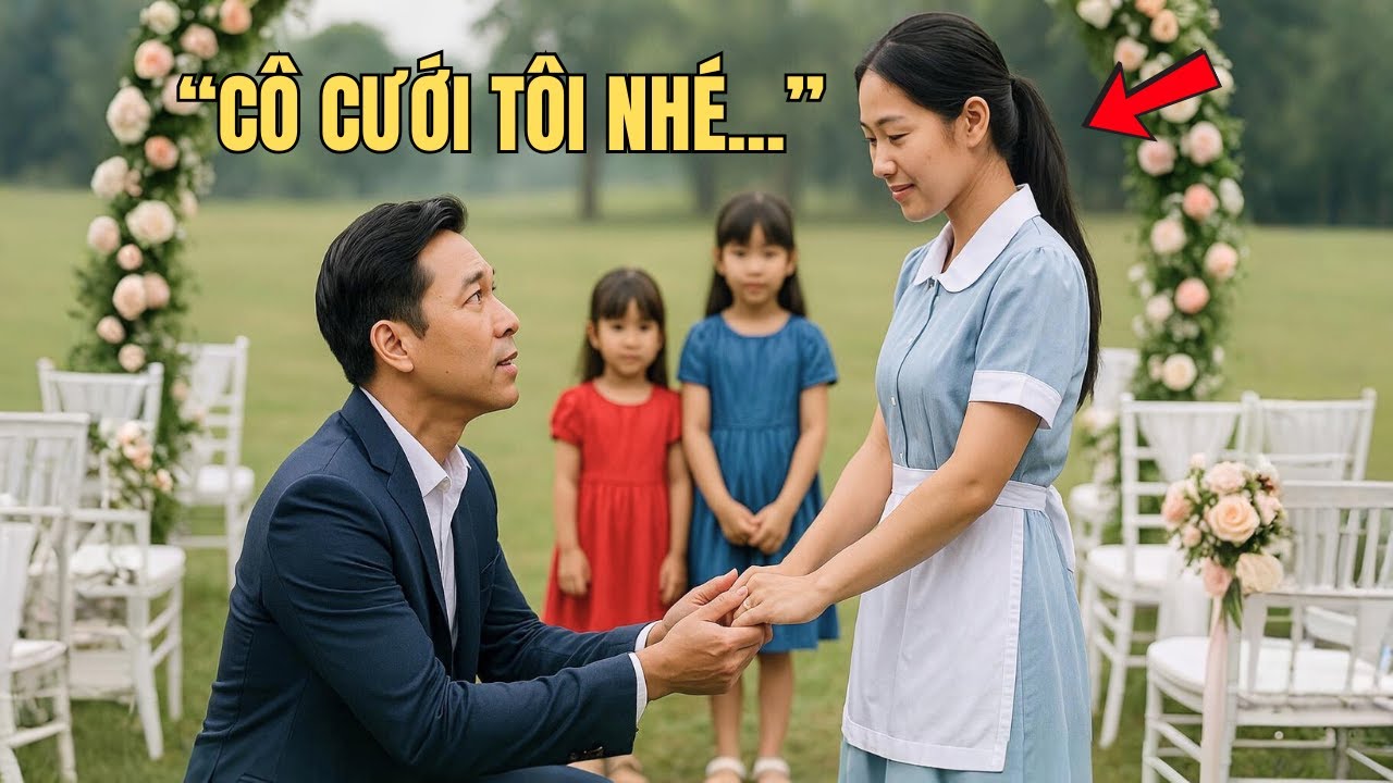 Tỷ Phú Góa Vợ Cầu Hôn Cô Giúp Việc nghèo Để Chăm Sóc Hai Con - Thân Phận Của Cô Khiến Ai Cũng Sốc!