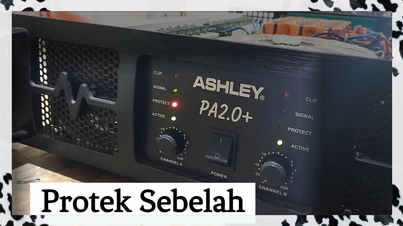 Power Amplifier Ashley PA2.0+ Protek sebelah @3putraelektronik @electrical407