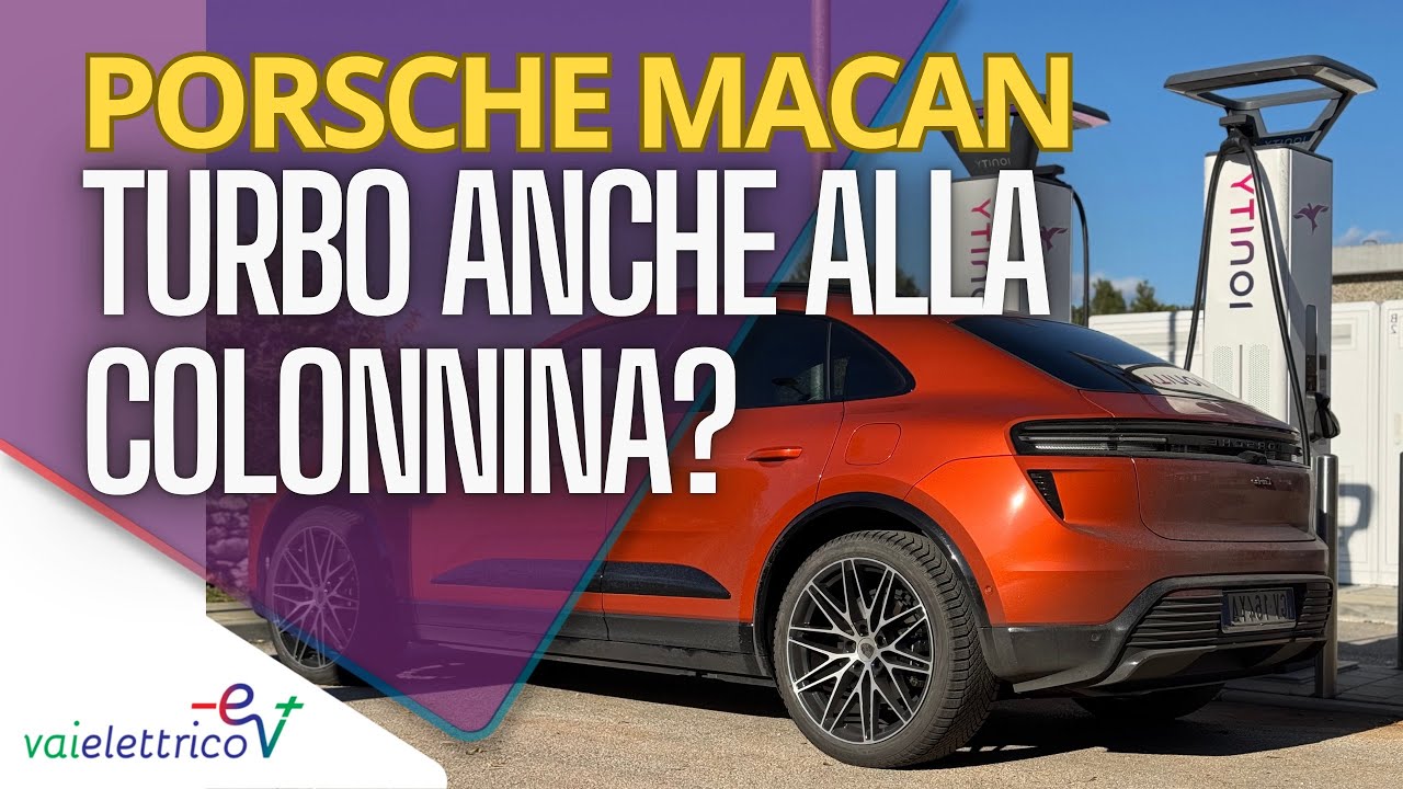 Alla RICARICA? Più VELOCE del DICHIARATO! Ecco Porsche MACAN. TURBO anche alla COLONNINA