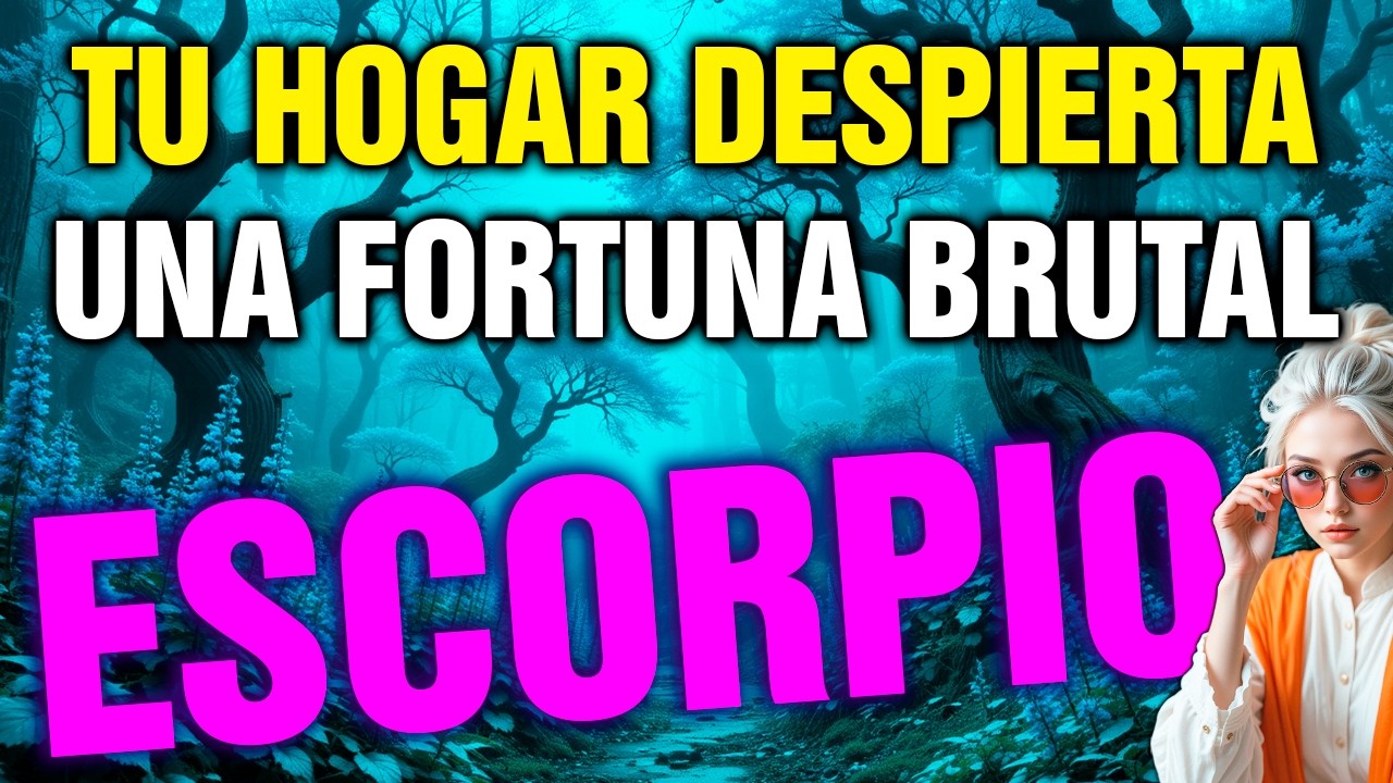 escorpio 😱 ALGO EXTRAÑO PASA en tu CASA… lo QUE SIGUE es PURO DINERO ✨💵