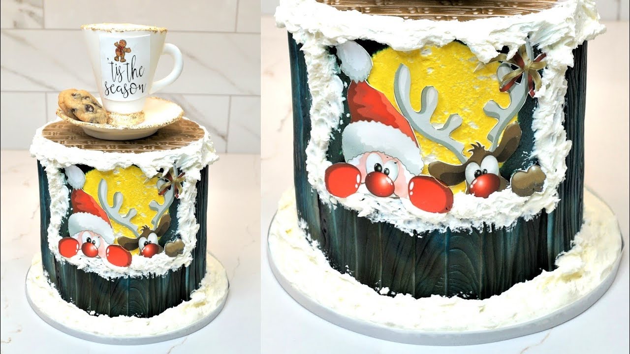 Cake decorating tutorials | FAULT LINE CAKE | Sugarella Sweets