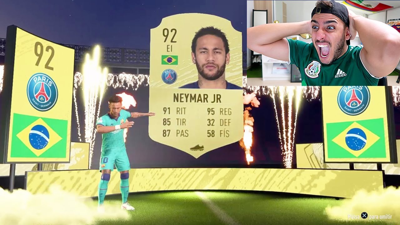 NEEEEEEEYMAR y luego PELEEE !! FIFA 20