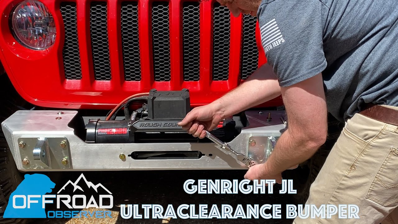 Genright JL Ultraclearance Bumper Install