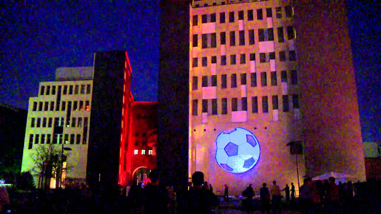 3D Projection Mapping at E-Werk Building Berlin
