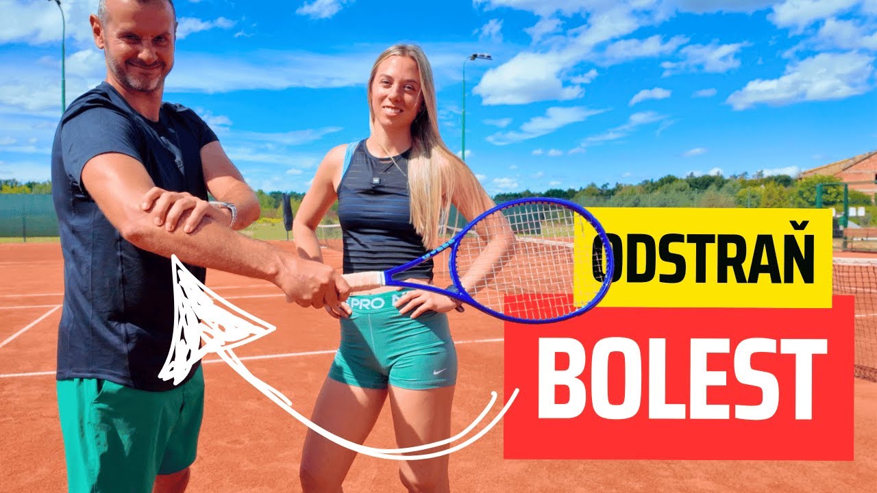TENISOVÝ LOKET: co dělat, když BOLÍ LOKET při tenisu