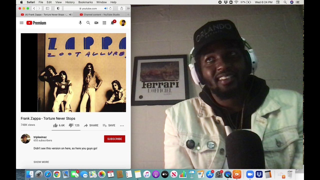 Frank Zappa - Torture Never Stops (Reaction)