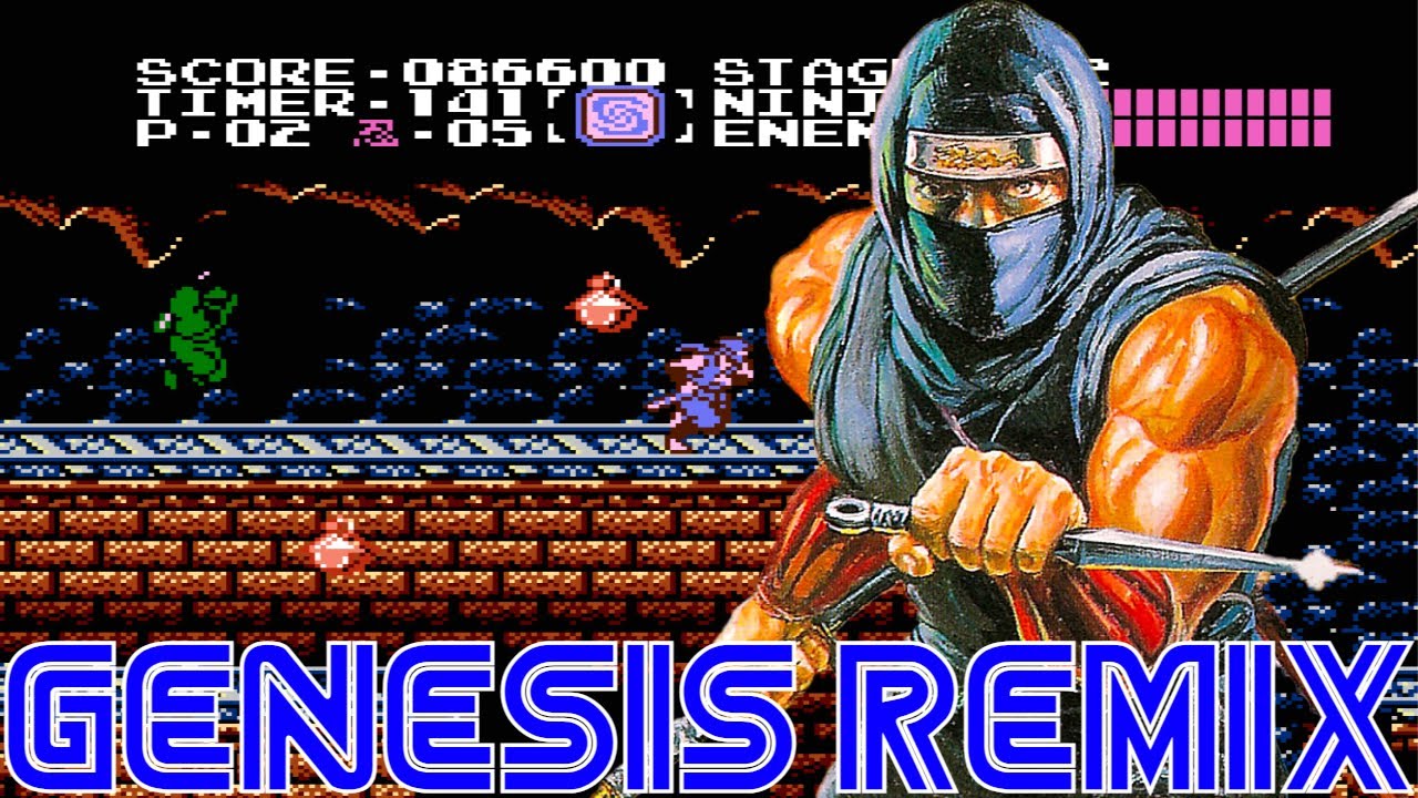 Ninja Gaiden 1 [SNES] - Unbreakable Determination [4-2] (Sega Genesis Remix)