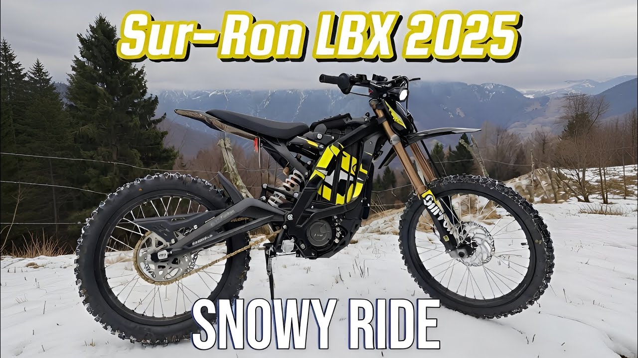 Sur-Ron LBX 2025 - Chill Snowy Ride 2026 ❄️⚡️