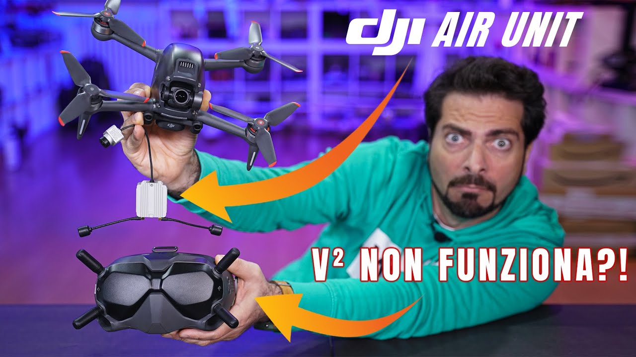 Come Abbinare i nuovi DJI GOGGLES V2 con l'Air Unit e Caddx Vista!