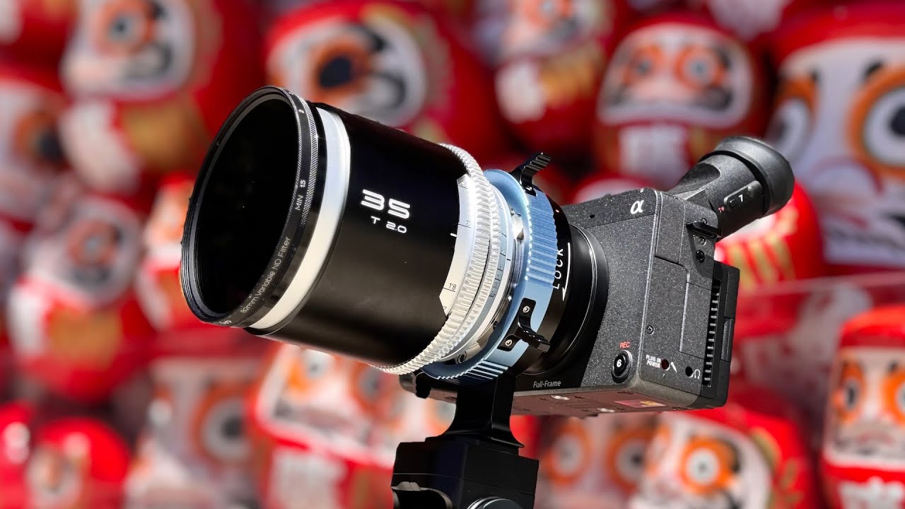 Sony FX2 and BLAZAR Mantis 1.33x 35mm Anamorphic Lens Goes Daruma Dolls