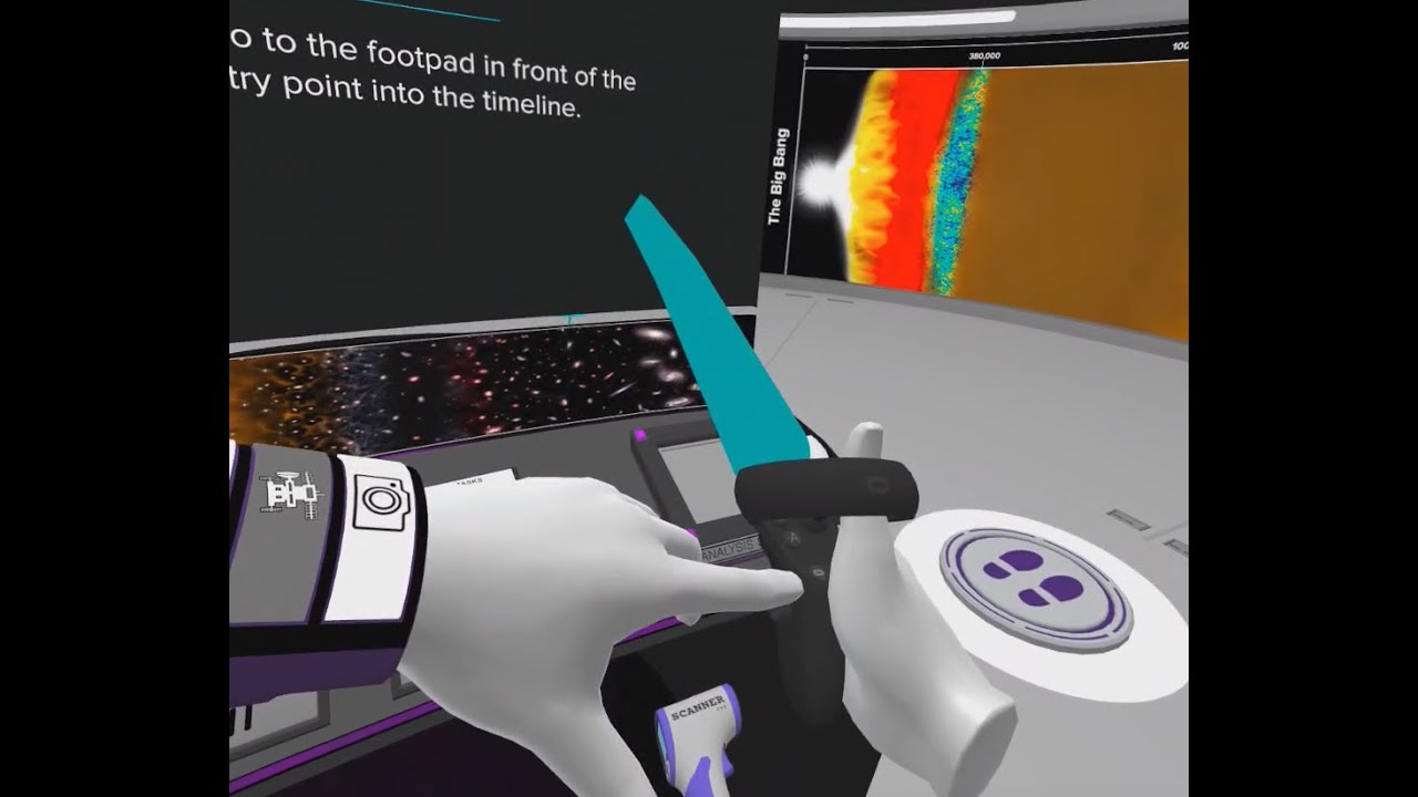 ASTRO 3D 'Unlocking the Universe in 3D' Virtual Reality program: Using the Meta Quest controllers
