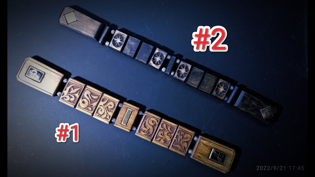 Проба сделать перекидные чётки#2Чётки из фанеры