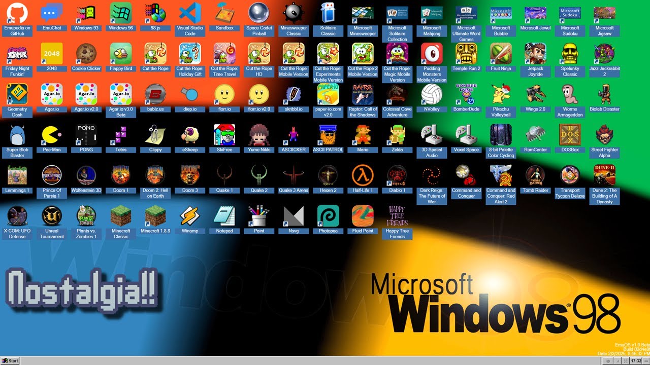 Taking a trip down memory lane.. EmuOS Game Archive (1)