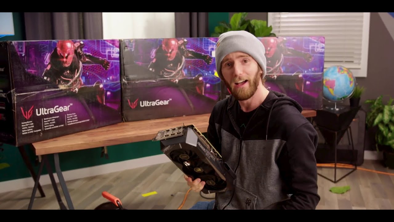 Linus dropped an RTX 3090 #LinusDropTips