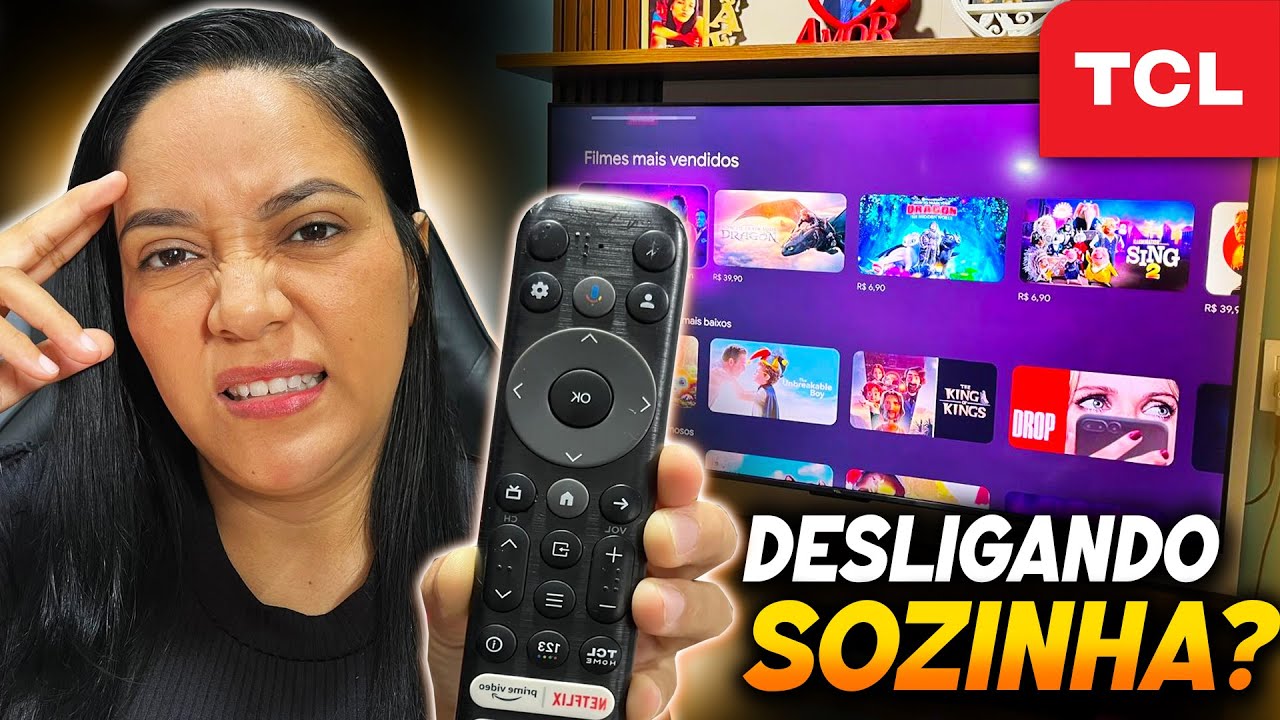 SMART TV TCL DESLIGANDO SOZINHA APRENDA RESOLVER!2025