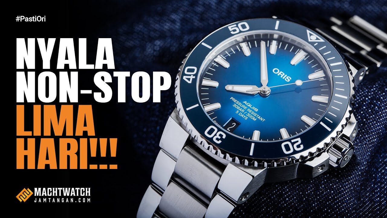 PAKAI IN-HOUSE MOVEMENT, NON-STOP HINGGA 120 JAM! Review ORIS Aquis Date Caliber 400