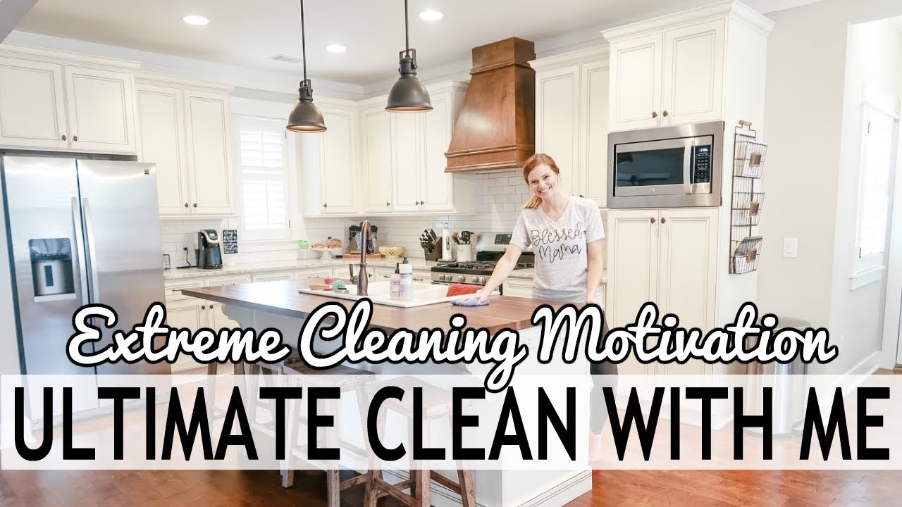EXTREME CLEAN WITH ME 2019 | CLEANING MOTIVATION | Amy Darley