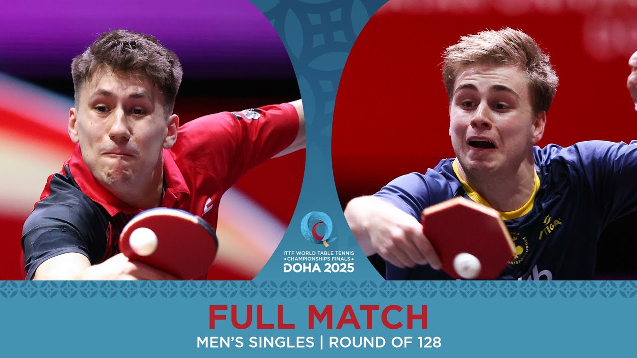 FULL MATCH | Andreas Levenko vs Truls Moregard | MS R128 | #ITTFWorlds2025