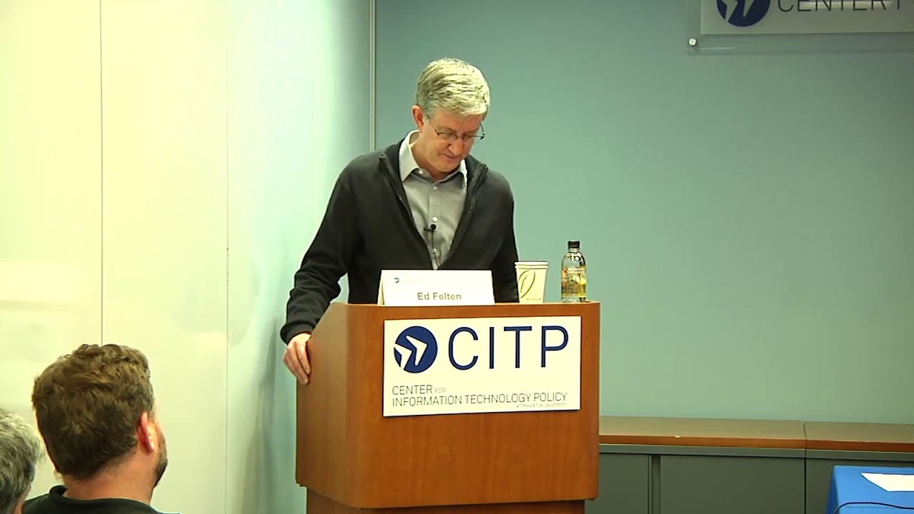 CITP Special Event: Net Neutrality - What Does the Future Hold?