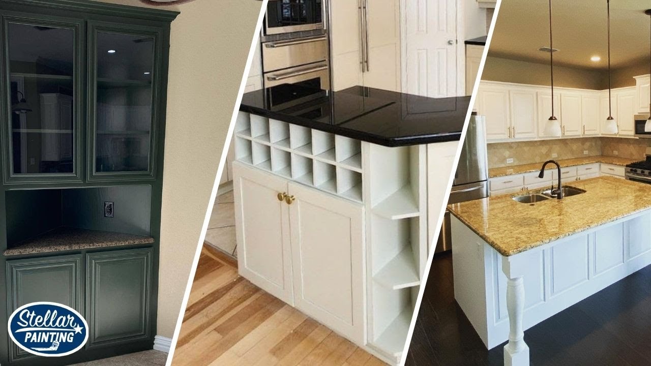 Cabinet Painting Diamond Hill-Jarvis Fort Worth - Painter - Call Stellar Painting