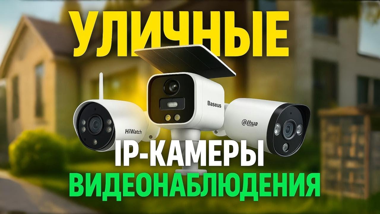 Лучшие уличные камеры видеонаблюдения 2025⚡Топ IP-камер для дома и дачи с ночным видением. Рейтинг!
