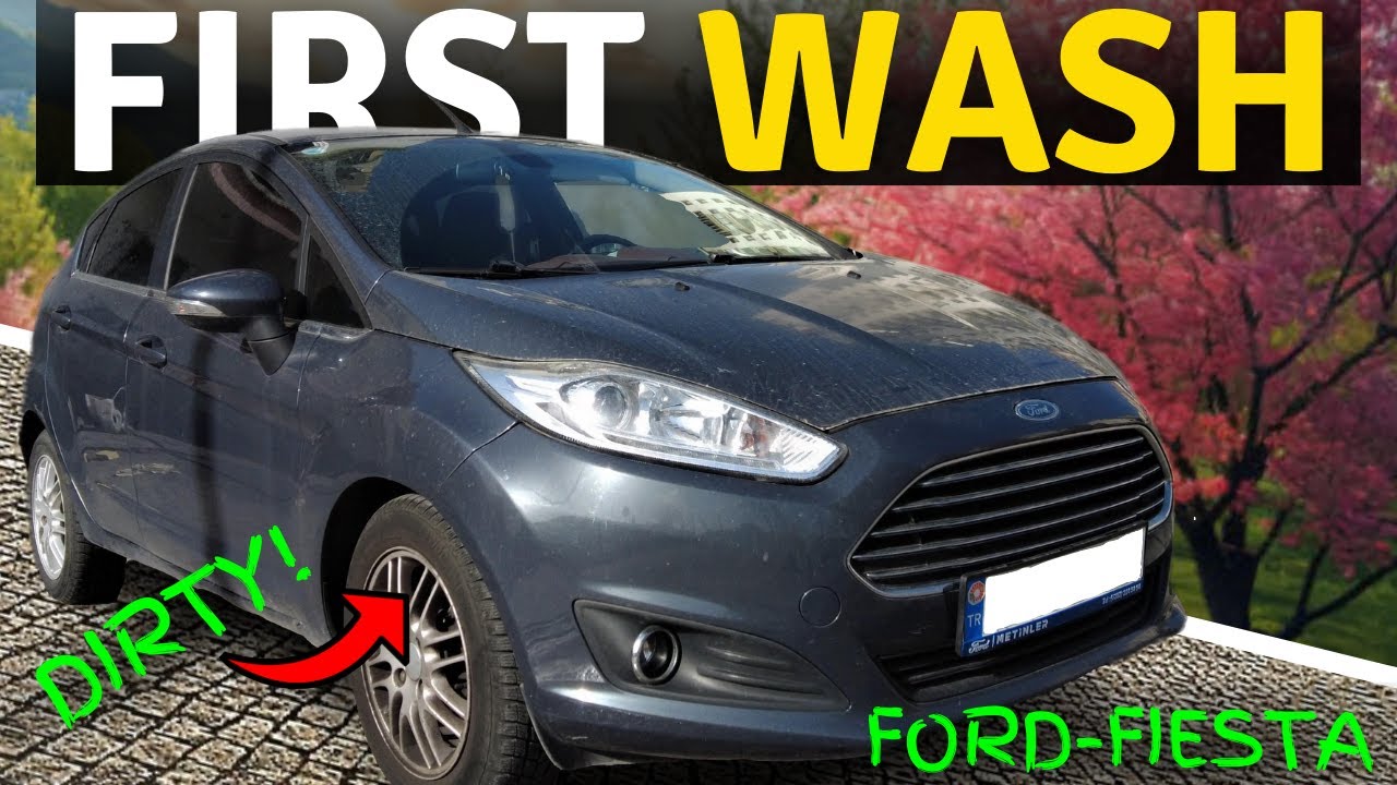 Cleaning A Dirty Ford | The First Spring Wash - Ford Fiesta #automobile #car #carwash #carcleaners