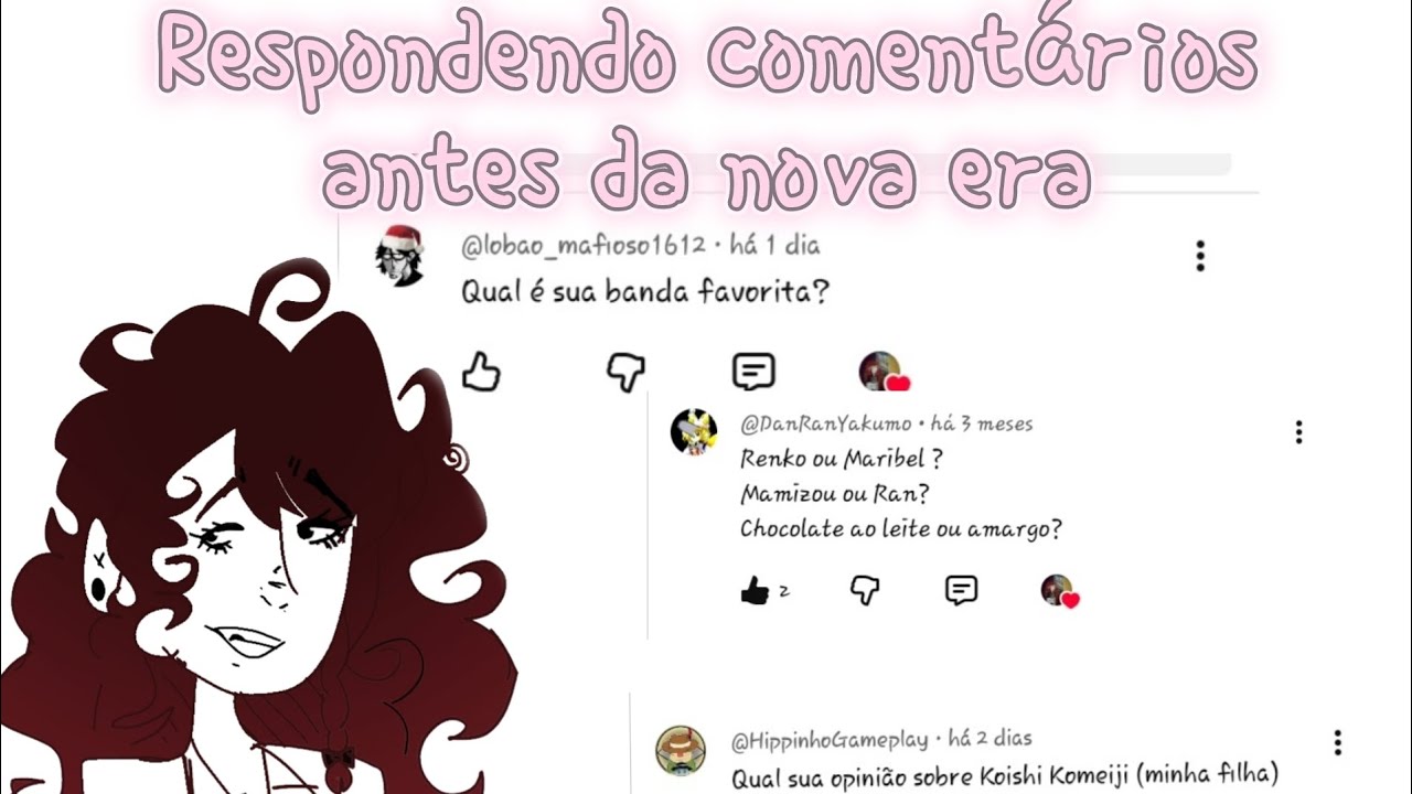 Respondendo comentários antes da nova era
