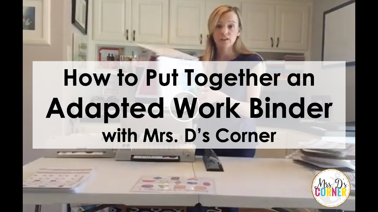 From Print to Binder: Complete Adapted Work Binder Setup (IEP-Aligned Tasks)