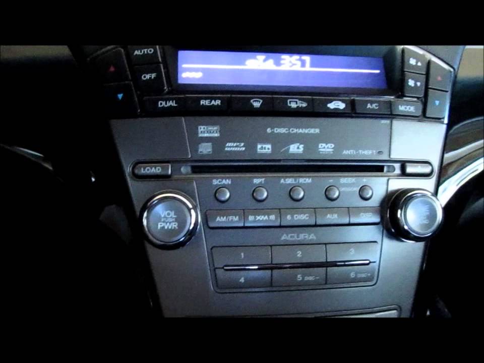 Демонстрация аудиосистемы Acura MDX 2008 года